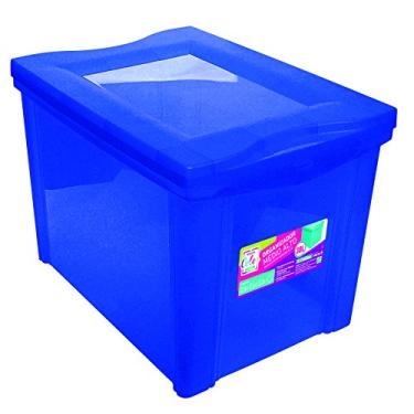 Imagem de Organizador Plástico Colors Ordene Br Azul Médio