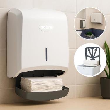 Imagem de Dispenser Para Papel Toalha Interfolha - Nobre, Preto