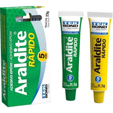 Imagem de Adesivo Araldite Rápido 23G Tekbond Unica, Unica, Unico