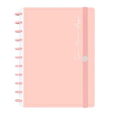 Imagem de Caderno de Disco Inteligente Personalizado Iscool G Solid Colors Rosê