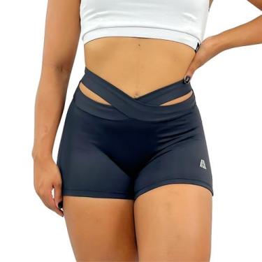 Imagem de Short Feminino Suplex Fitness Insanity Daisy, Preto, GG