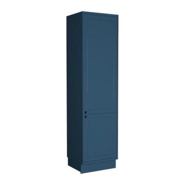 Imagem de Paneleiro MDF Herval Viana, 2 Portas, Azul Orion, 60 cm