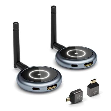 Imagem de Extensor HDMI sem fio AIMIBO 1X4 Transmissor e 4 receptores