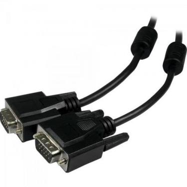 Imagem de Cabo VGA HDB15M x HDB15M 15 MT Preto Com Filtro Storm