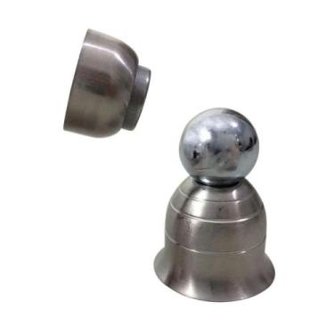 Imagem de Fixador Batente Porta Magnético De Inox De Parede E Chão - Grupo Criat