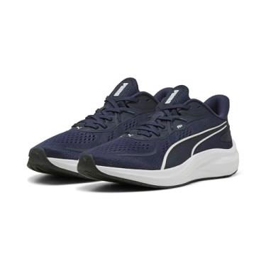 Imagem de PUMA Tênis de corrida de estrada unissex Skyrocket Lite 2, Puma Navy Puma Branco Puma Preto, 34 BR