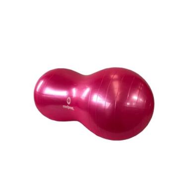 Imagem de Bola de Yoga Feijão PeanutBall Amendoim Suiça Pilates Funcional Treino (Rosa)