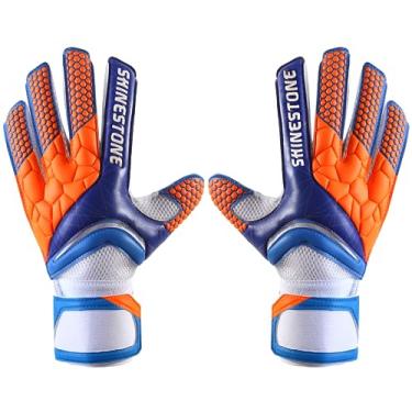 Imagem de Boxing Honey Badger Luvas de goleiro de futebol profissional com defesa de dedos profissionais e palmas de látex premium de 4 mm, aderência e proteção superiores, luvas de goleiro para jovens e