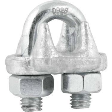 Imagem de Clips Para Cabo De Aço Uso Industrial 3/8 3 Vonder Plus