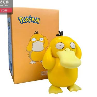 Imagem de Conjunto De Figuras De Anime Kawaii Pokémon Pikachu Psyduck Squirtle J