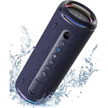 Imagem de Tronsmart Bocina Bluetooth T7 Lite 24 Horas bateria, Luces RGB, Modo Estereo, IPX7 impremeable,Bluetooth 5.3, Dual Audio (blue)