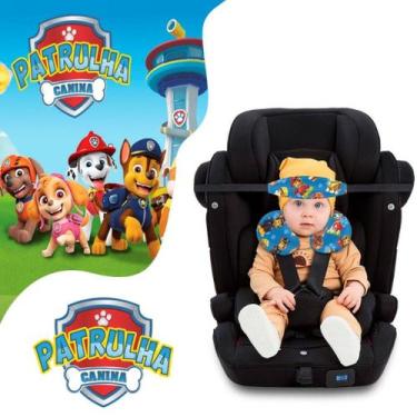 Imagem de Kit Almofada de pescoço + Faixa Apoio Suporte Cabeça de Bebê Cadeirinh