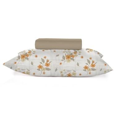 Imagem de Jogo Roupa de Cama Simples Casal, 50% algodão 50% poliéster 160 fios Teka Classic