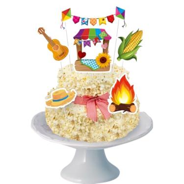 Imagem de DECORACAO DE BOLO CENARIO ARRAIA 06 un.