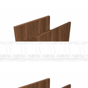 Imagem de Suporte de Cpu Com Rodizio Madeirado Em Mdf