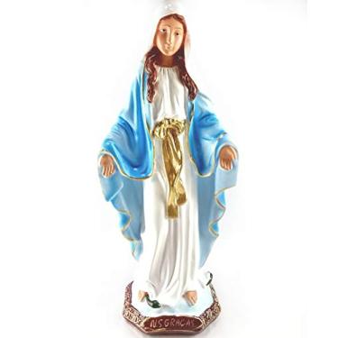 Imagem de Imagem De Nossa Senhora Das Graças Gesso 30 Cm