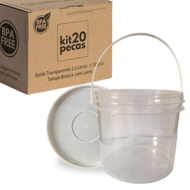 Imagem de Pote p urina 2.2l transp 20 pçs