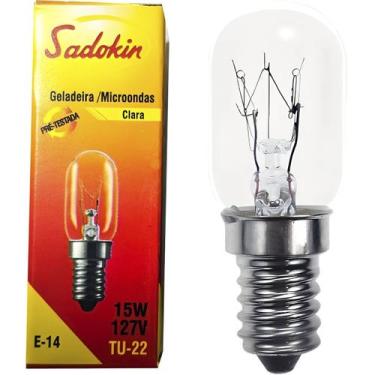 Imagem de Lâmpada Geladeira Microondas TU22-E14 15w 110V Sadokin