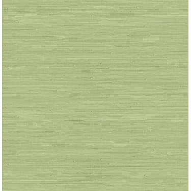 Imagem de Papel de Parede Clássico Verde Cítrico Sintético para Descascar e Colar