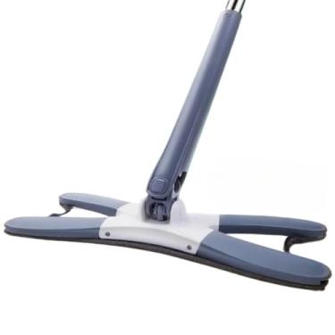 Imagem de Esfregão Giratório Multiuso Rodo Mop 360° com - Rodo de Limpeza Mágico Torção Avançada para Remover Manchas Facilmente(1,Azul)