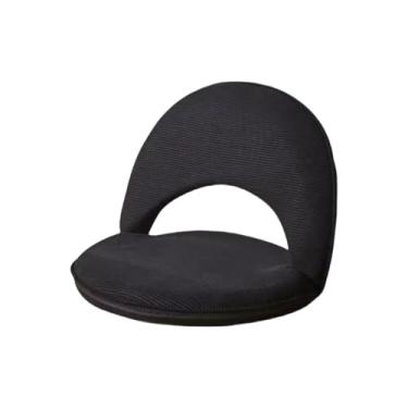 Imagem de Cadeira dobrável, sofá espreguiçadeira para sala de estar, cama, sala de leitura - Almofada de assento acolchoada dobrável portátil com encosto para adultos, adolescentes, dormitório, apartamento