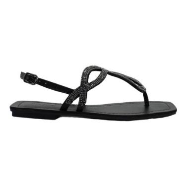 Imagem de Sandália Rasteirinha Feminina de Lux - Delux, 36