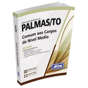 Imagem de Apostila Prefeitura de Palmas (TO) 2024 - Comum aos Cargos de Nível Mé