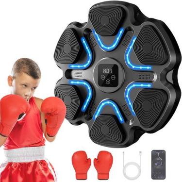 Imagem de Trainer de perfuração LED Bluetooth para máquina de boxe TGLLM Music
