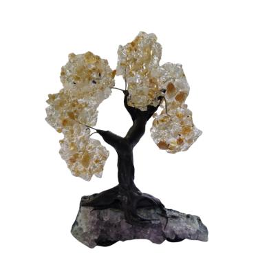 Imagem de Árvore de Pedras  de Citrino  Presente e Decoração