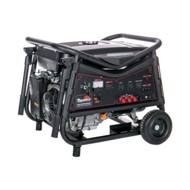 Imagem de GERADOR TOYAMA A GASOLINA TG8000CXE3V-XP, TRIFASICO, 380V, 60HZ, 8.9KVA, PART ELETRICA/MANUAL, QUADRO EM V