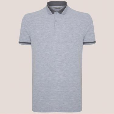 Imagem de Camisa Polo Dudalina Gola Jacquard Masculino-Masculino