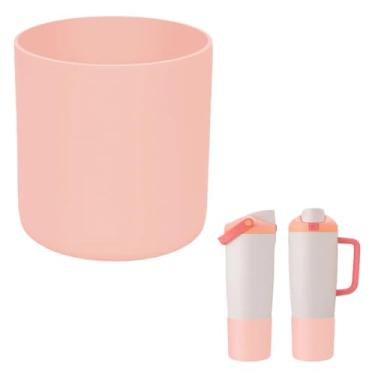 Imagem de KPWIN Bota para Owala 1,134 g FreeSip Sway, bota superior de silicone para Owala FreeSip Sway 850 g, capa protetora antiderrapante para copo e garrafa Freesip Sway (Dusk Pink)