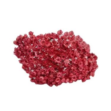 Imagem de SEMPRE VIVAS FLORZINHAS DESIDRATADAS PARA LEMBRANCINHAS ARRANJOS DE MESA CASAMENTOS MAÇO ORGANIZADO(SALMÃO)