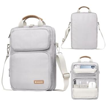 Imagem de Kailaien Bolsa para tablet de 10 a 13 polegadas, bolsa para iPad Pro M4 e Air M2 2024 de 13 polegadas, iPad Pro 12,9 M2 e M1, iPad, Prata, 10-13 Inch