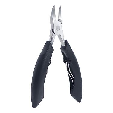 Imagem de Tesoura de cutícula de unha, cortador encravado, cortador de borda, removedor de pele morta, correção, podologia, pedicure, alicate de nariz de águia