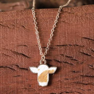 Imagem de Conjunto de colares ocidentais para mulheres, corrente turquesa, caubói, vaqueira, boho, cabeça de touro, pingente tribal do sudoeste, acessórios de joias ajustáveis, one size, Liga de aço, Sem Pedra