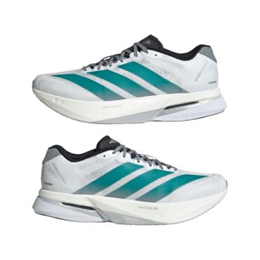 Imagem de Tênis Adidas Masculino Adizero Boston 13 Corrida Cloud White/pure Teal Grey Jr4791 39