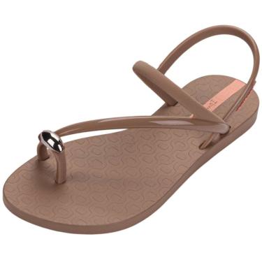 Imagem de Sandália Feminina Rasteira Pedraria Chic Glam Ring Ipanema