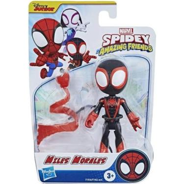 Imagem de Mini Figura Miles Morales Spider Amazing Friends - 10 cm - Hasbro