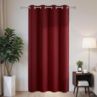 Imagem de Joydeco Cortinas blackout para portas deslizantes para pátio de 267 cm de comprimento, cortinas divisórias de quarto com ilhós, cortinas blackout térmicas extra largas para quarto e sala de estar