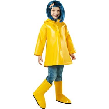 Imagem de Rubie's Girl's Coraline Rain Coat Costume (Como Shown), S
