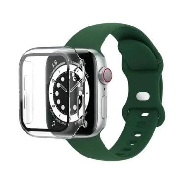 Imagem de Pulseira De Silicone Para Apple Watch 44mm 41mm 45mm 40mm 38mm 42mm Co