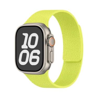 Imagem de Pulseira Magnética De Silicone De 45mm 44mm 40mm 46mm 41mm 42mm 38mm P