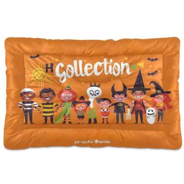 Imagem de SEHANY Cama de Halloween com abóboras amarelas para cães, gatos, outono/inverno, caixote grosso, macio, para animais de estimação, antiderrapante, lavável, para cães pequenos, médios e grandes, gatos