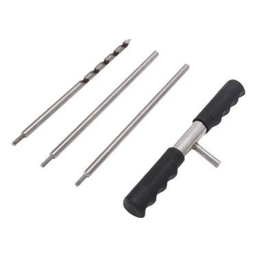 Imagem de Zerodis Cultivadores e Perfilhos de Haste de Sonda de de Aço Inoxidável Ferramenta de Haste de Aterramento Com Localizador de Alça Em T para Localização de Fossas Sépticas Tubulações Subterrâneas