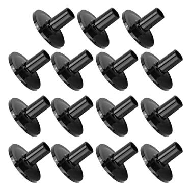 Imagem de Generic Suporte Portátil de Pratos para Tambor, Mangas de Plástico para Tambor, 15 Peças para Bateristas