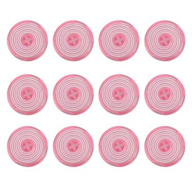 Imagem de Akozon 12pcs Capas de Botão - Substituição para Kailh, Cherry, TTC, Akko, Glorious Switches - Compatível Com Teclados, Fightingbox, Slimbox, Flatbox (Rosa)