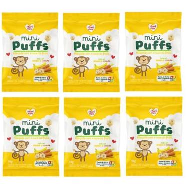 Imagem de Biscoito Mini Puffs Banana E Cenoura 6x15g - Nhami Mami