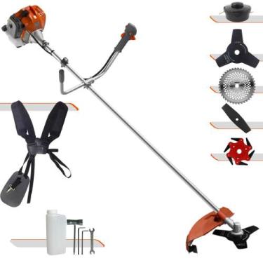 Imagem de Aparador de Grama À Gasolina Tekna RL520ACG2 2T 52cc 2HP de Potência 1