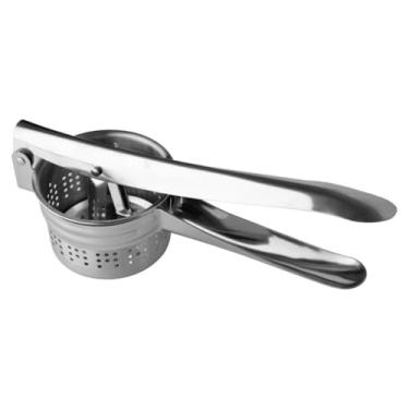 Imagem de Espremedor Manual em Aço Inox Frutas Purê de Batata